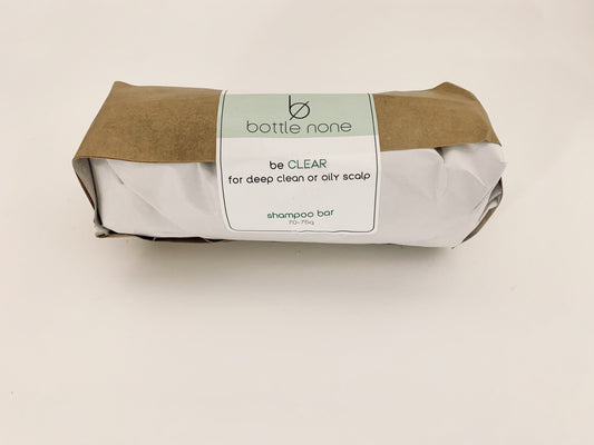 be CLEAR Shampoo Bar CASE (6 BARS)