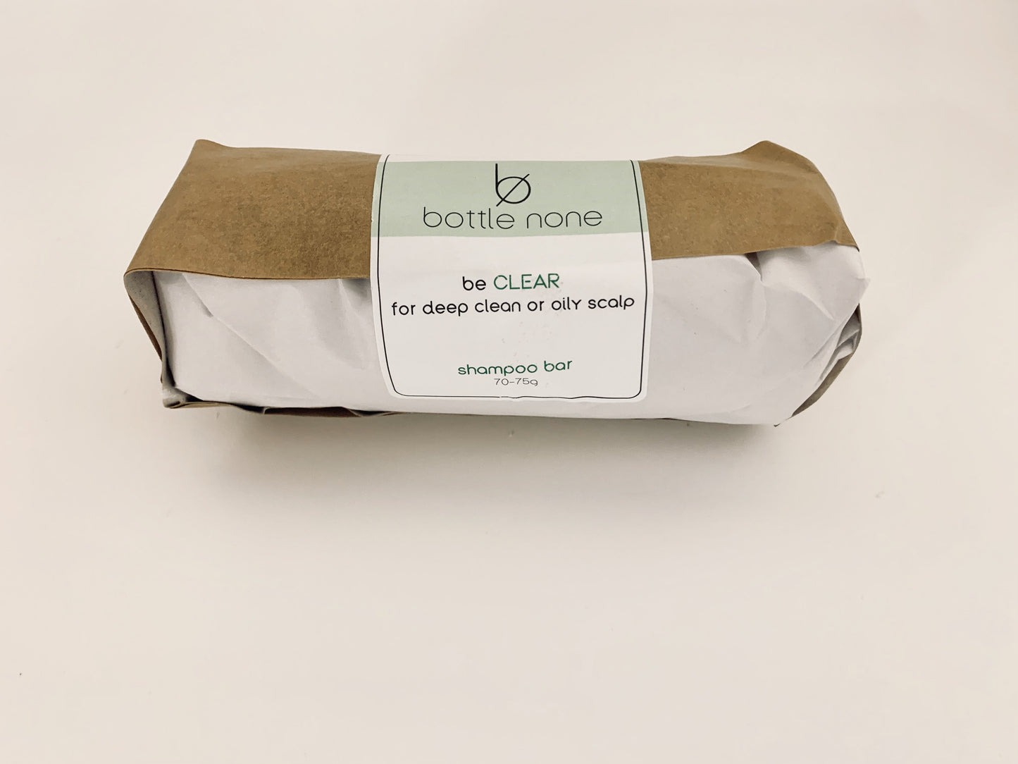 be CLEAR Shampoo Bar CASE (6 BARS)