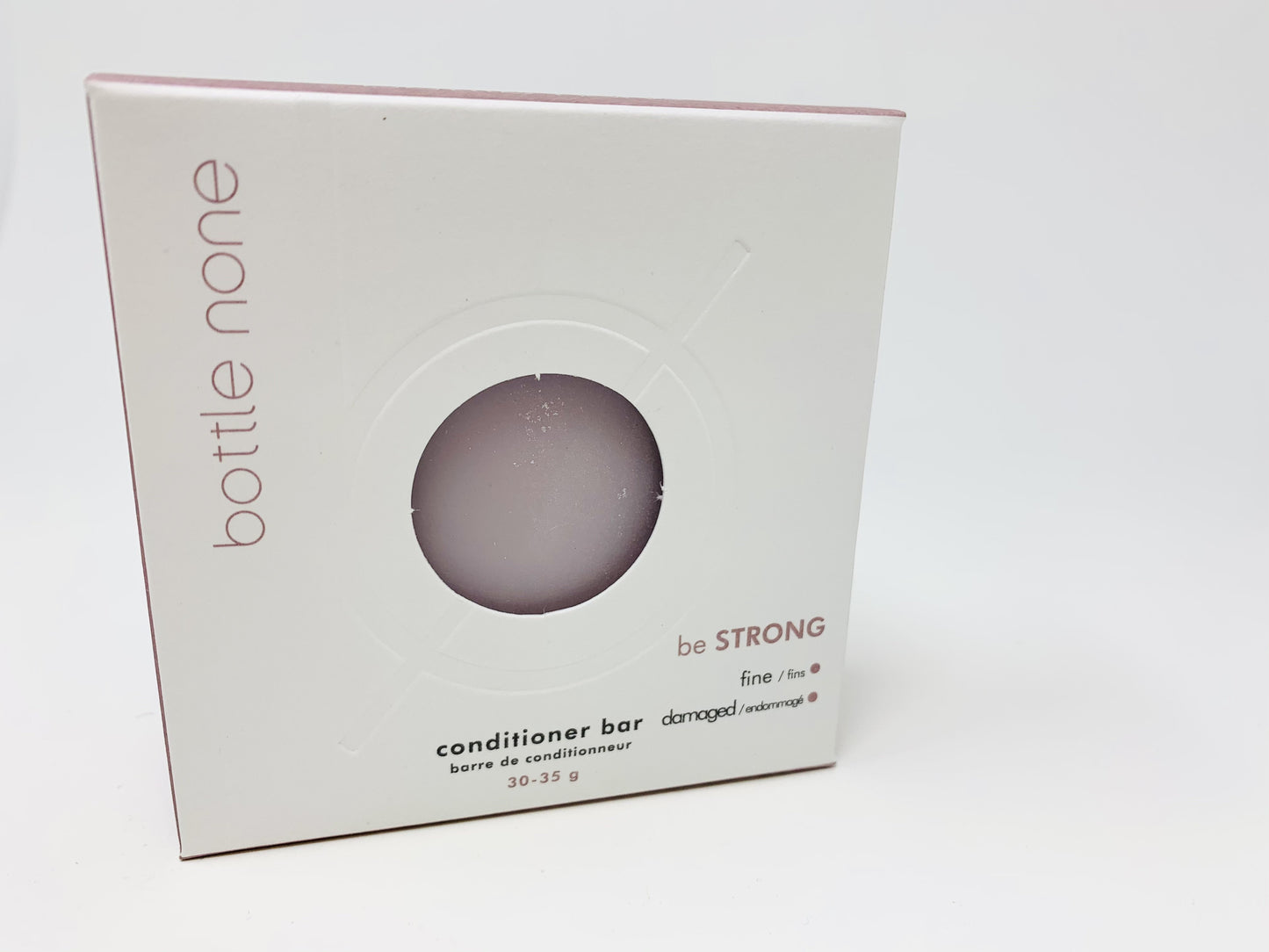 -FINE/DAMAGED HAIR-be STRONG Conditioner Bar BOXED